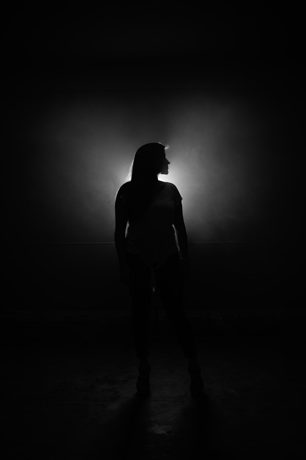 mysterious character silhouette