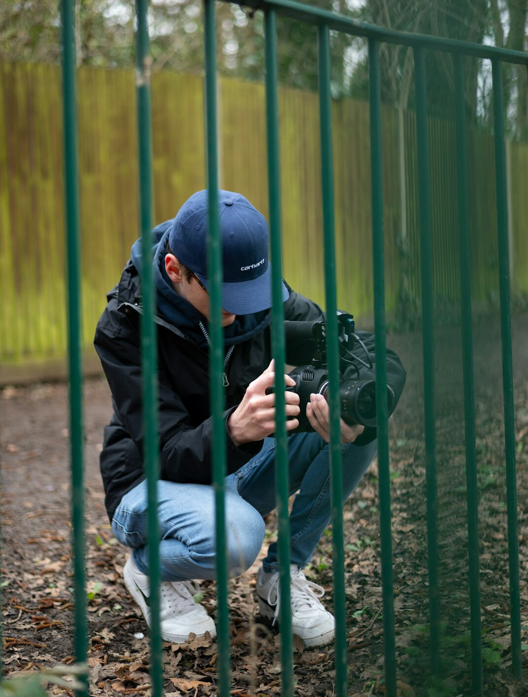 detective examining clues